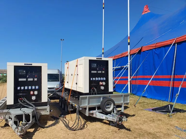 Silent Generator Rental for Events in Dubai